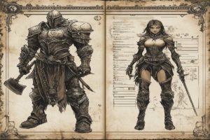 Free character sheets from I. H. Gamebooks